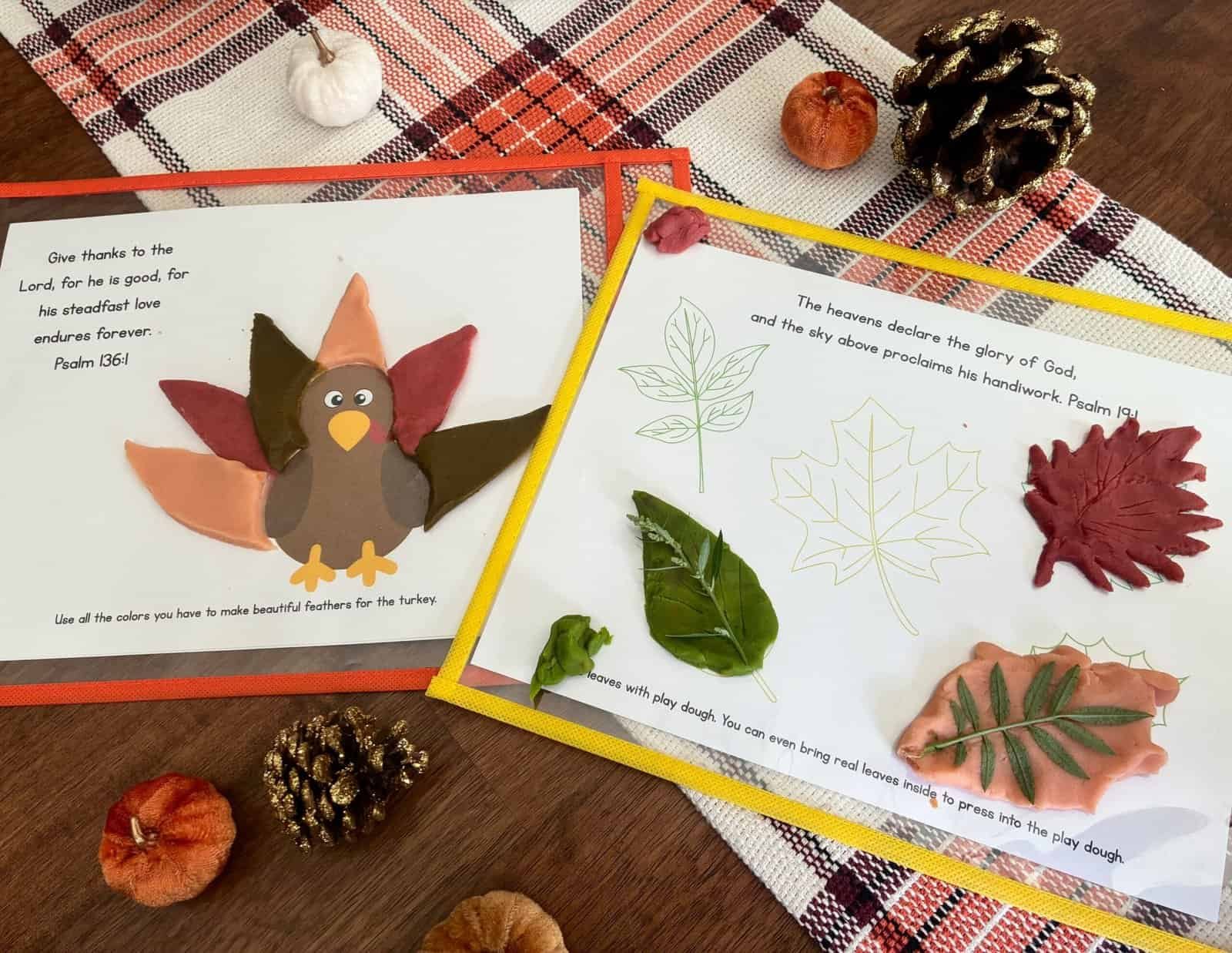 Fall Scented play dough img 7991